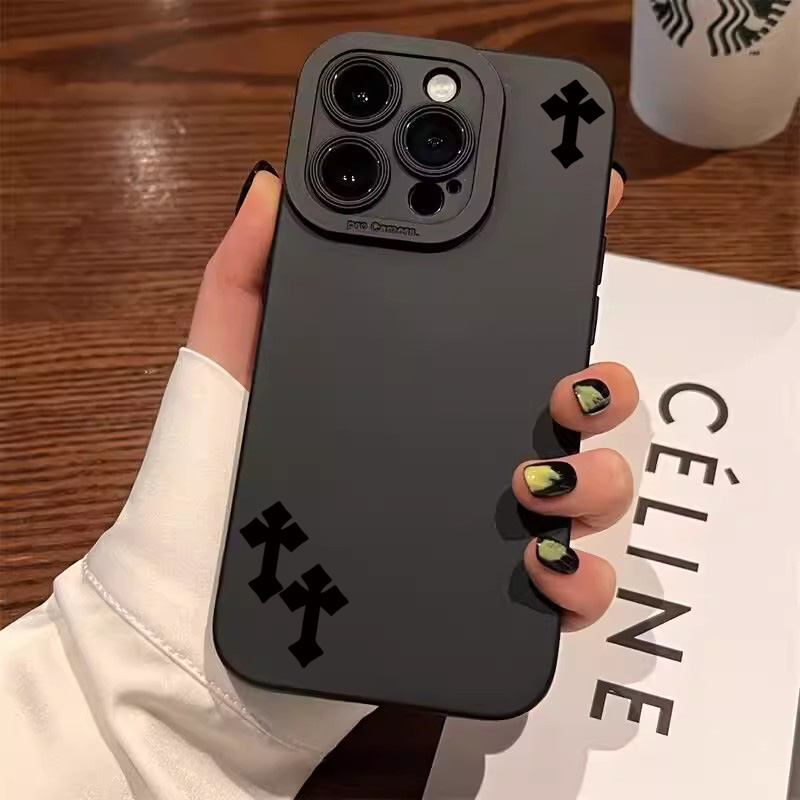 Samsung Galaxy A55 - Autumn Vibes Cross Pattern Phone Cases