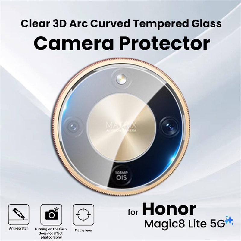 Tempered Glass Screen 9H - 3-1Pcs 3D Clear Tempered Glass Curved
