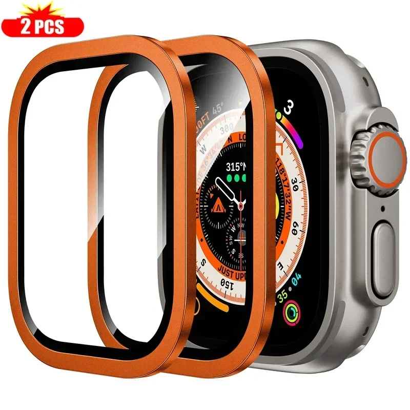 2PCS Titanium Metal Frame for  - Smartwatch Screen Film 评论和价格