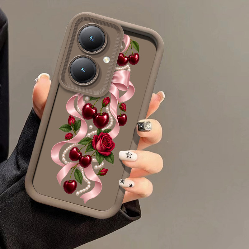Cartoon Cherry Bow Pattern Pho - Vivo Y28 评论和价格