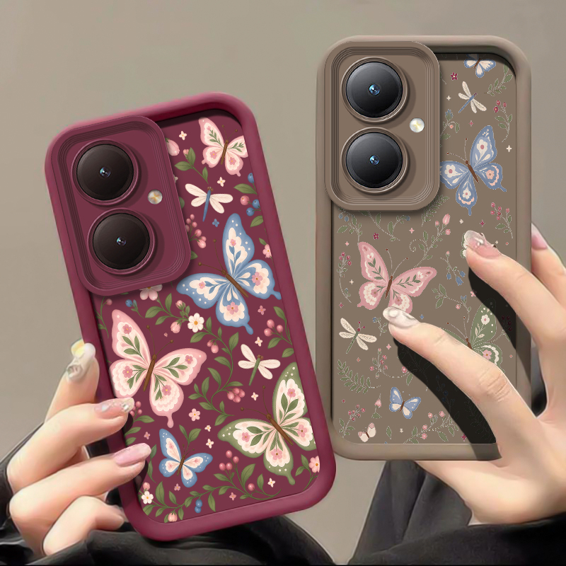 Colorful Butterfly Phone Case  - Vivo Y28 评论和价格