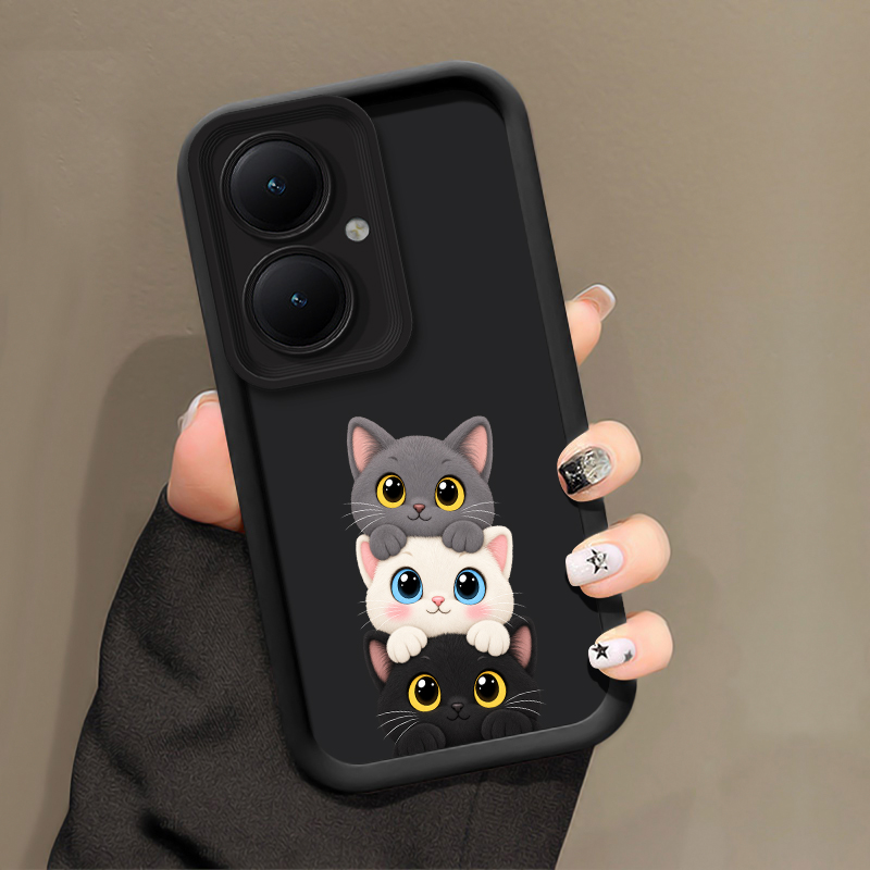 Cute Funny Cat Pattern Phone C - Vivo Y28 评论和价格