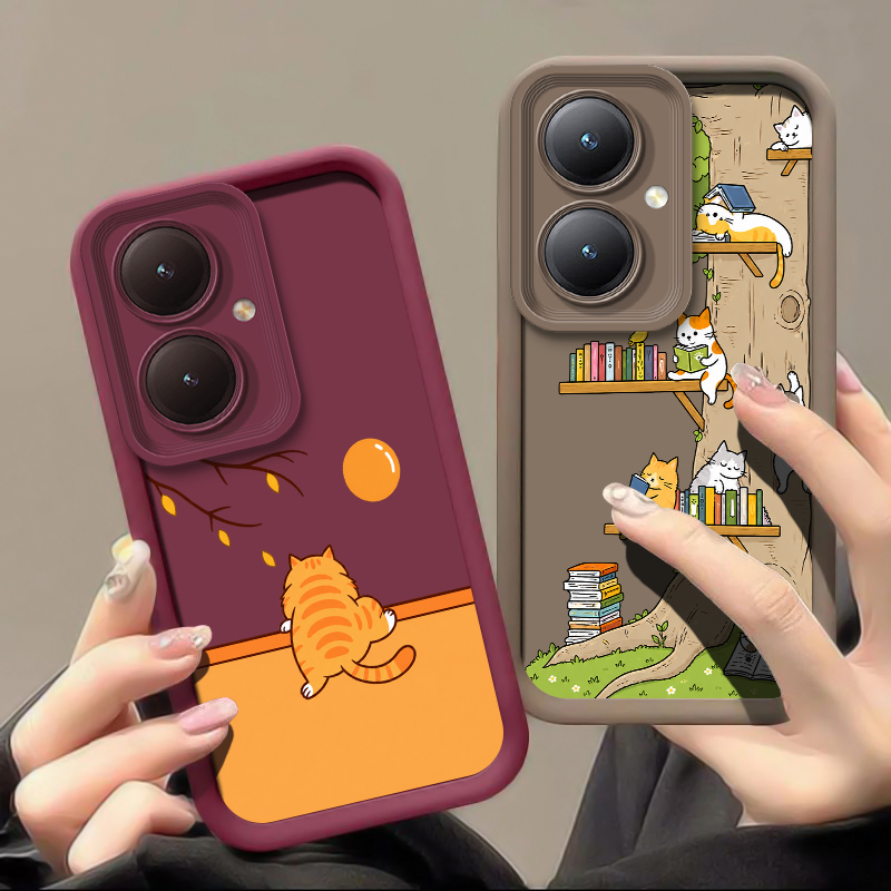 Cute Coloful Cats Phone Case F - Vivo Y28 评论和价格