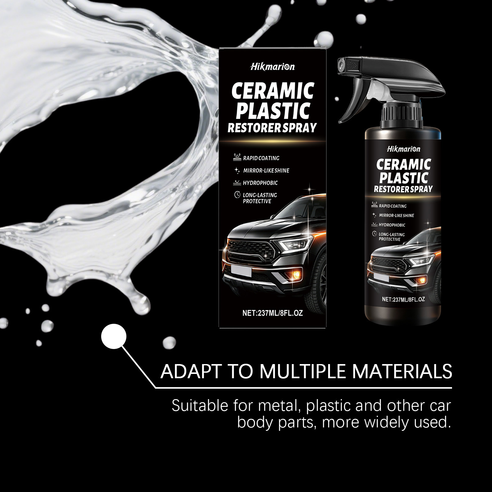 3 In 1 Car Ceramic Coating Spr - Nano Liquid Coating 评论和价格