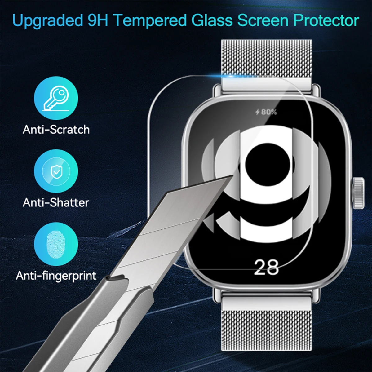 Tempered Glass for Xiaomi Redm - Smartwatch Screen Film 评论和价格