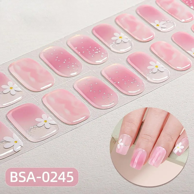 No UV Lamp Semi Cured Gel Nail - Full Cover Adhesive 评论和价格
