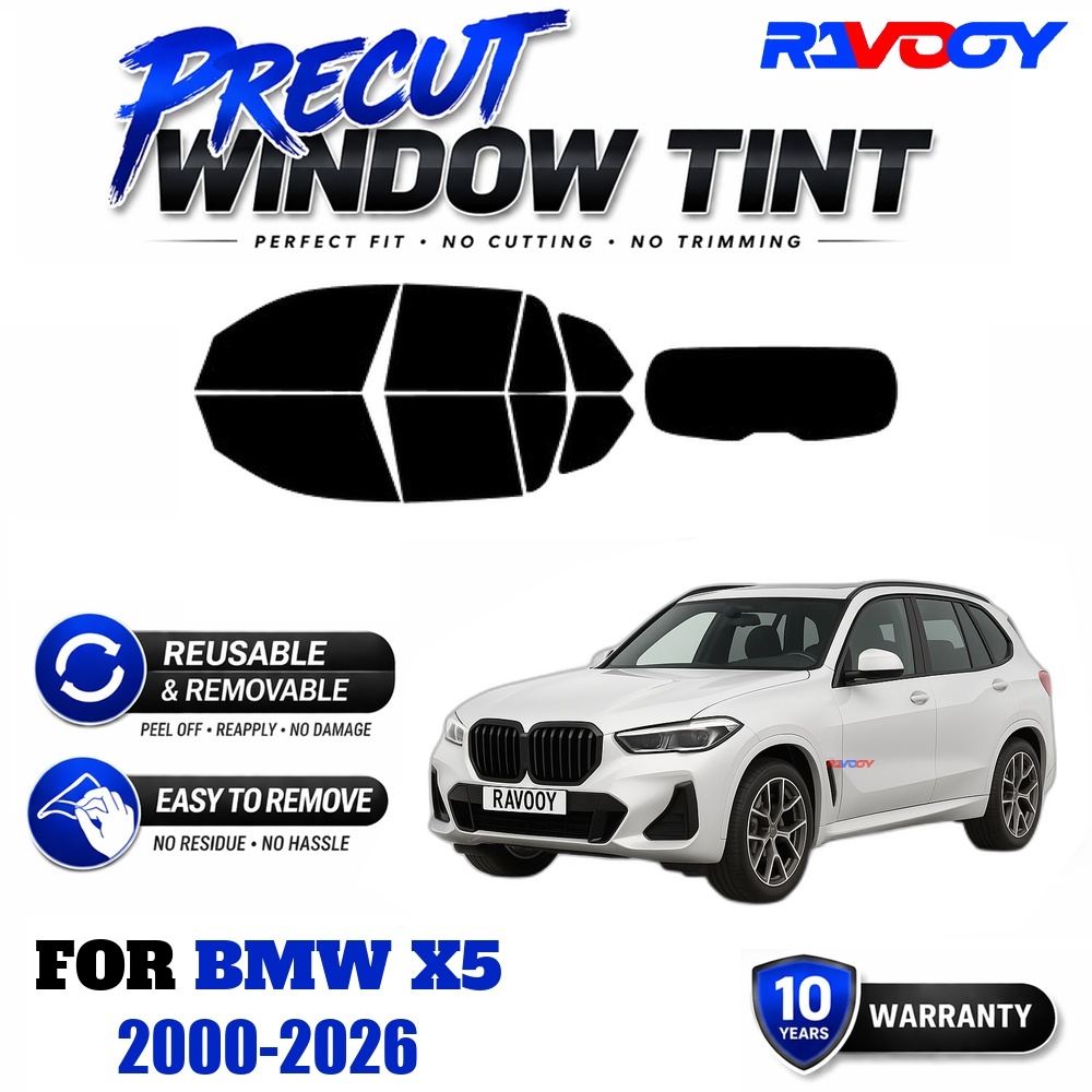 RAVOOY Precut Window Tint, Reu - Air Bubble Remover 评论和价格