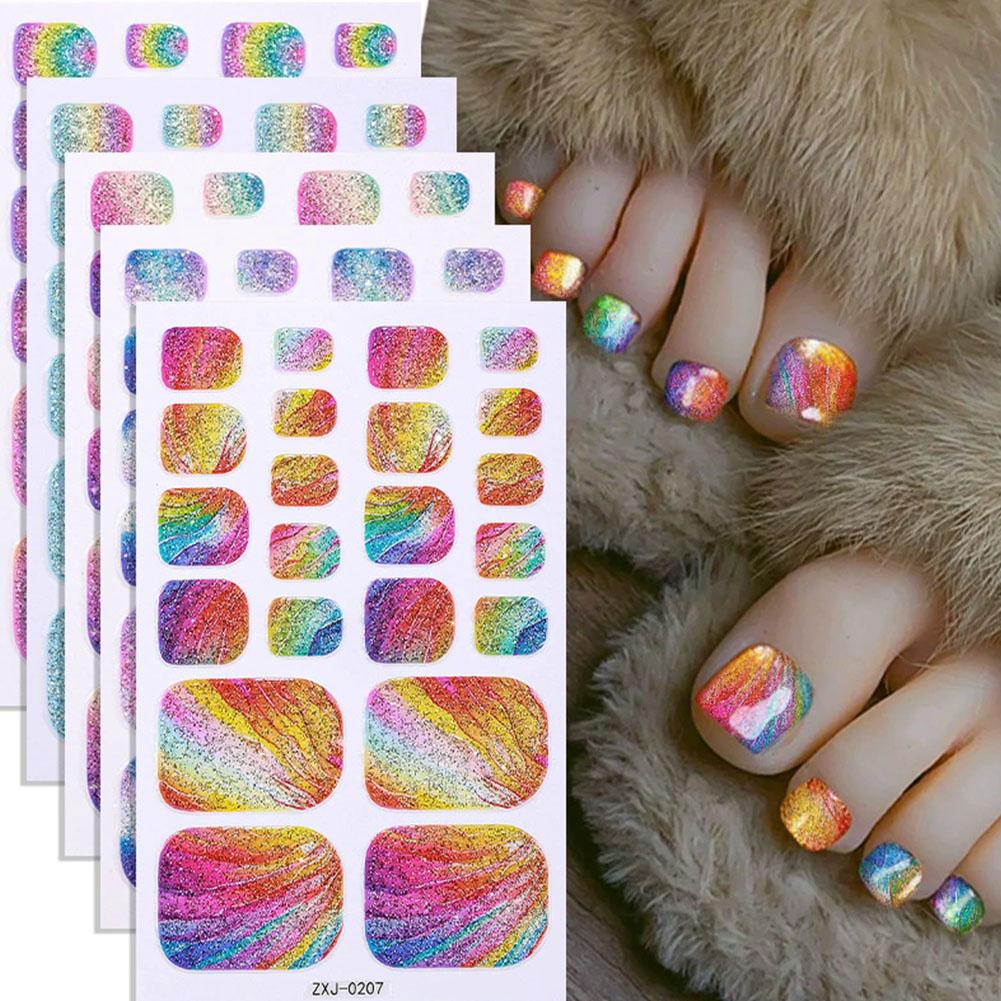 Rainbow Glitter Color Self-adh - Full Cover Adhesive 评论和价格